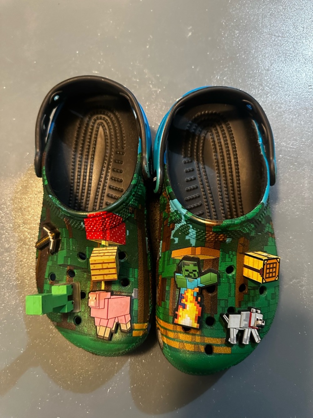 Kids Minecraft Crocs